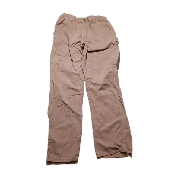 Carhartt Other - Carhartt Carpenter Pants Size 34(32)x34 Tan Brown Relaxed Utility Work Grunge